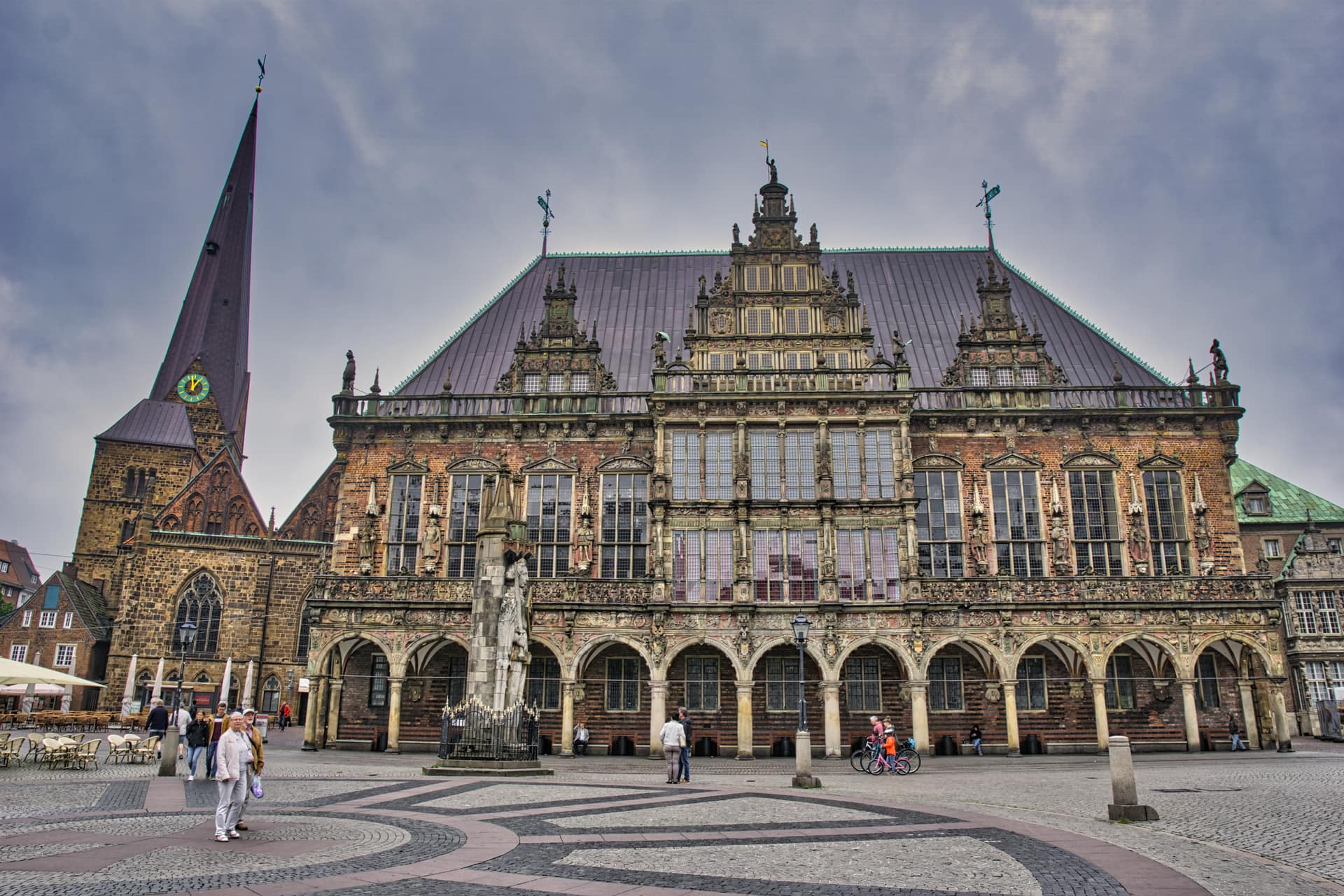 Square Aerial View